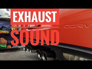 Pure Sound: Straight Pipe Cammed LS3 Corvette Exhaust Clip