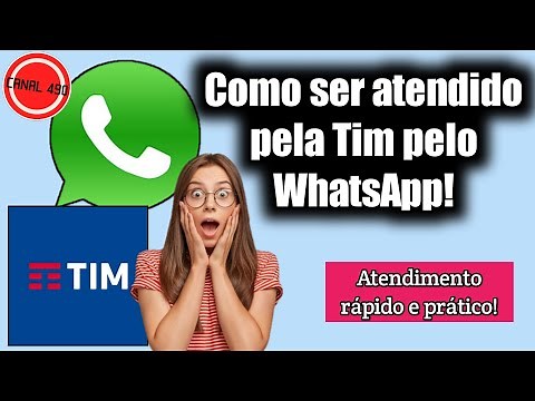 Como abrir um atendimento na Tim pelo WhatsApp!