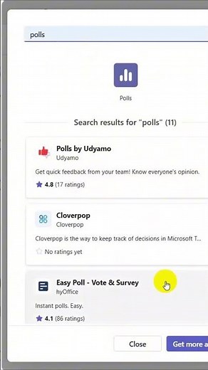 Create a Poll in Microsoft Teams in Seconds!