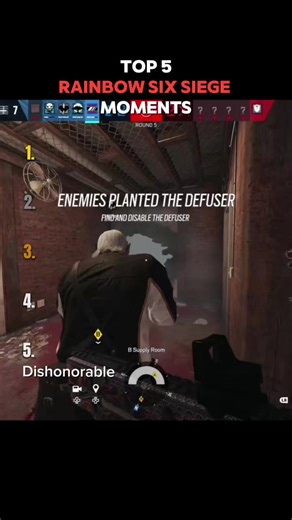 Top 5 Funniest Rainbow Six Siege Moments