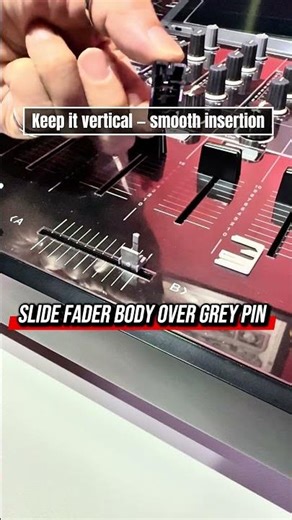 DJ Gear Tip: Crossfader Installation #topdjskin #dj #djset