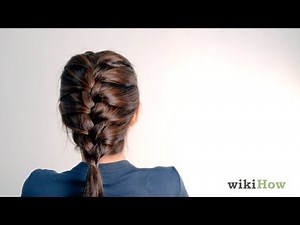 Cómo hacer una trenza francesa