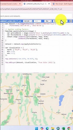 How to View Landsat Images in Google Earth Engine 🌍 #GEE #googleearthengine #geospatial
