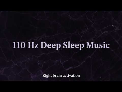 110 Hz Deep Sleep Music, Right brain activation
