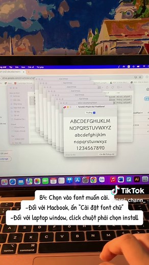 Hướng dẫn tải font chữ Hán kèm Pinyin