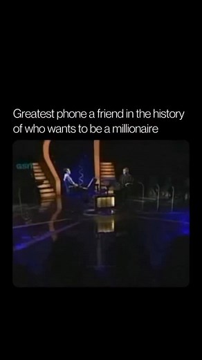 OnlyClippin on Instagram: "This is one of the most iconic moments in Who Wants to Be a Millionaire history. Contestant John Carpenter made television history when he reached the $1 million question without using a single lifeline. When host Regis Philbin asked if he wanted any help, John coolly chose the Phone-a-Friend lifeline, not to get the answer, but to make a legendary call. He dialed his father and said he didn’t really need his help, he just wanted to let him know he was going to win the