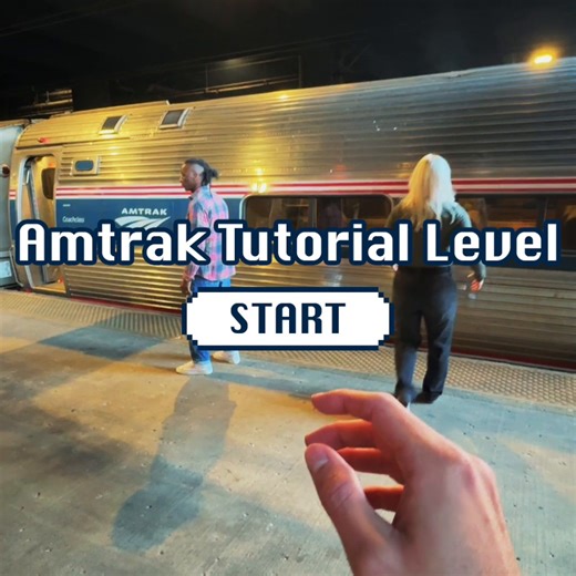 Every great video game has a tutorial level — here's ours 🎮 | Amtrak