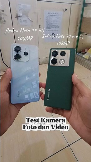 Test camera Redmi Note 14 4G and Infinix Note 40 pro 5G - Shorts Review