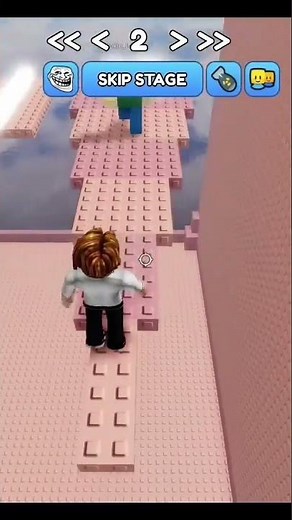 backward obby challenge