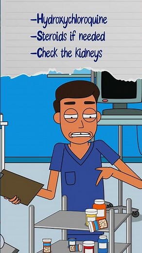 SLE Explained Fast: Malar Rash, Anti-dsDNA & Lupus Nephritis | USMLE Step 1/2 High-Yield