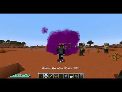 Medical jutsu in minecraft