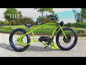 NEW E-BIKE BUILD! EAST VAN CHOPCYCLE CUSTOM ELECTRIC BEACH CRUISER BICYCLE WALK AROUND - VLOG #83