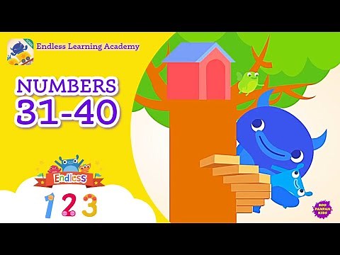 Endless Learning Academy : Numbers 31-40 |Boopanpankids