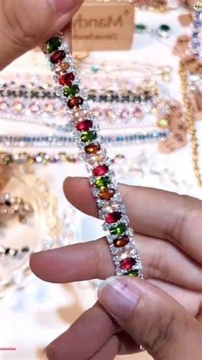 DIY Easy Crystal Bracelet 😍😍 | Wedding Decoration Ideas