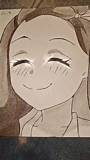 how to draw nezuko kamado #demonslayer #animeeart #viralvideo