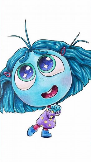 How to Color Envy | Inside Out 2 Coloring Pages