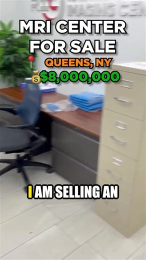 Michael Steinberg on Instagram: "MRI Center in Queens, NY For Sale💥 Fully Licensed & accepts all insurances. Has a new CT Scanner and X-Ray System. Fully Absentee. Asking: $8,000,000 Call or Text 845-459-2144 for more info. #business #mri #xray #medical #invest #market #sell #money #buy #smallbusiness #businessowner #nyc"