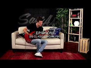 Epiphone SG Classic Worn P90s Electric Guitar
