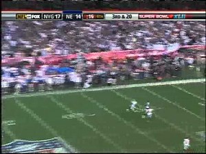 Randy Moss SB 42 almost catch