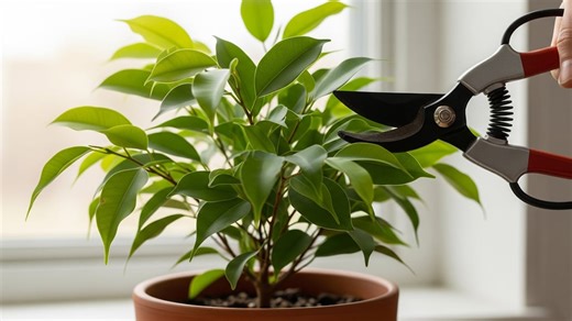 Ni a los 15 días ni a los tres meses: cuál es el momento ideal para podar el ficus y por qué