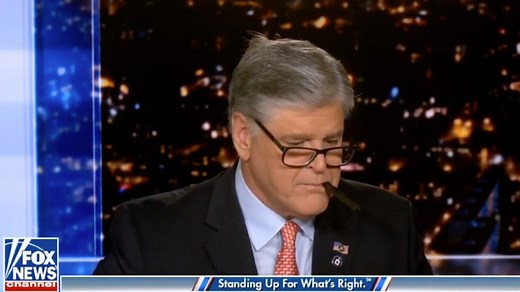 Sean Hannity caught vaping in between commercial breaks