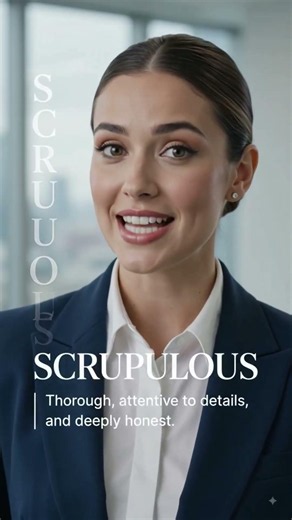 Whom would you call SCRUPULOUS?