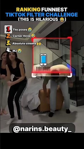 RANKING FUNNIEST TIKTOK FILTER CHALLENGE (Part 37) 😂