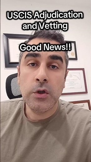 New USCIS Vetting Update !!