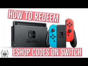 How to Redeem a Code in the Nintendo Switch eShop! How to add games to your switch using a game code
