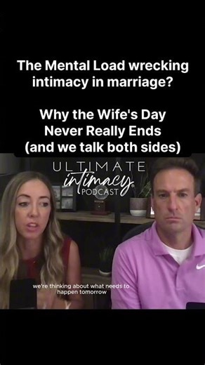 The invisible intimacy killer - The mental load in marriage #mentalload #conflictresolution #love