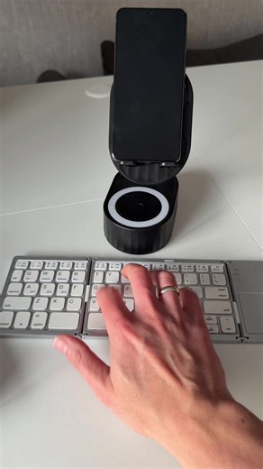 Mini Tastatur für unterwegs mit Touchfeld | Mobil