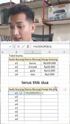 vlookup di Excel #Excelpemula
