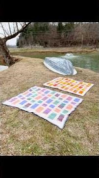 Jericho & Crocheted Jericho side by side #crochet #quilting