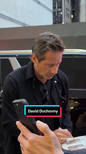 David Duchovny in New York: Paparazzi Morning Encounters