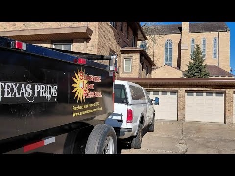 How to start junk removal service also how to get your first dump trailer with zero money 💰