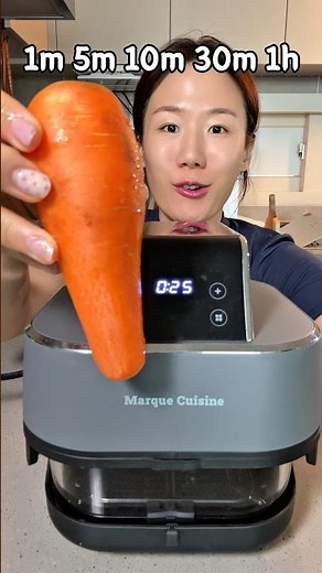 시간 먹방 당근 1분부터 1시간 굽기 #mukbang