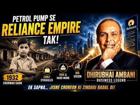 Dhirubhai Ambani Biography | The Man Who Changed Indian Business | The Untold Stories