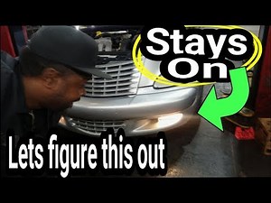 No Start? Battery drain? How to fix my fog lights. PT Cruiser