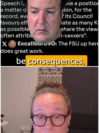 The Free Speech Union has teeth. Someone is going to get bitten. Full episode: https://www.youtube.com/watch?v=e9SSMfwgqYI Broadcast links: https://simontv.org/p/broadcast-links #NZ #NewZealand #SimonTV #FreeSpeech #nztiktok