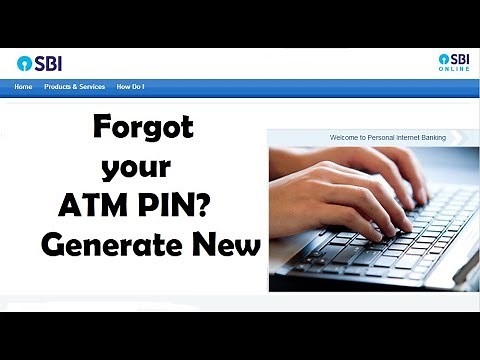 Forgot ATM PIN ? Reset without visiting bank or ATM | sbi
