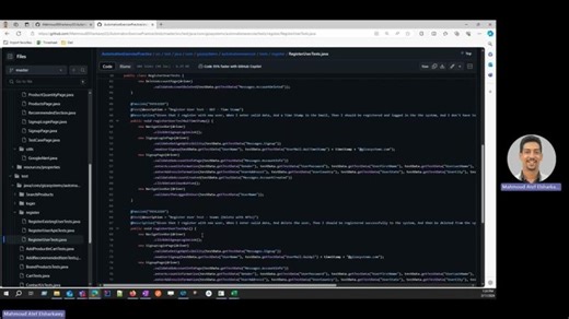 ‏Demo Test Automation Real Project Simulation‏ | ‏Mahmoud ElSharkawy‏