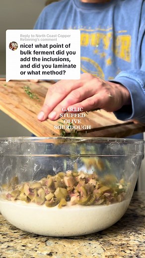 Garlic Stuffed Olive Sourdough Recipe