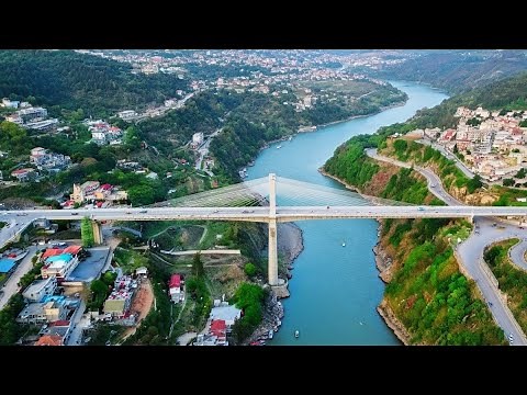 🏞Muzaffarabad Azad Kashmir | Capital City Stunning Aerial Drone Footage