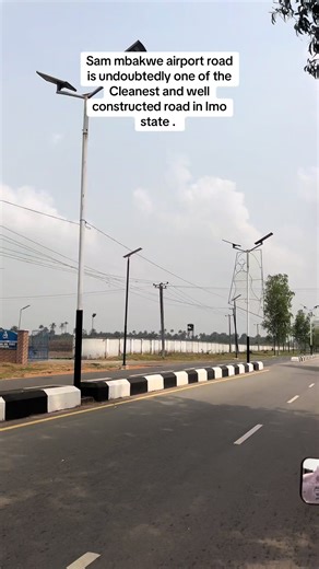 Explore the Cleanest Road to Sam Mbakwe Airport in Imo State
