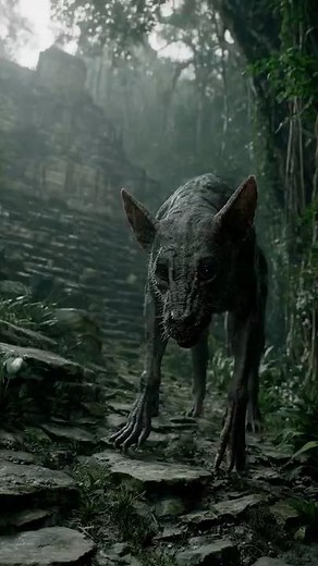 Drone Footage Appears to Show Chupacabra Lurking Near Mayan Ruins