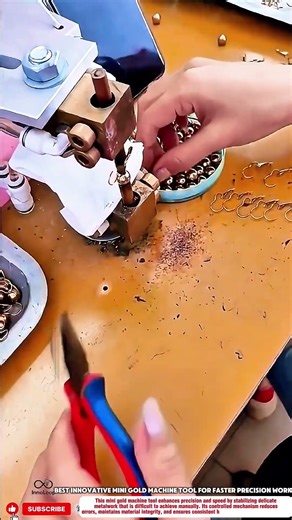 Best Innovative Mini Gold Machine Tool for Faster Precision Work #innovative#shorts