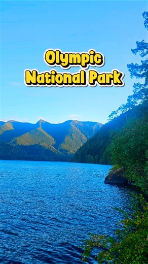 Lake Crescent, Devil's Punchbowl, and Spruce Railroad Trail at Olympic National Park #nationalpark