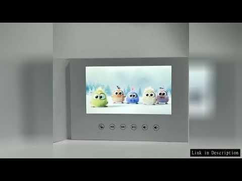 Memory Video Book Card 7 inchs Photo Frame 4GB Lcd Invitation Gift Music Greeting Card Upload Videos
