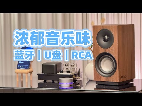 没想到一千多有这么丰富的音乐感细腻温柔【MC定制Q10蓝牙小胆机功放｜尊宝s801MKII无源书架音箱】