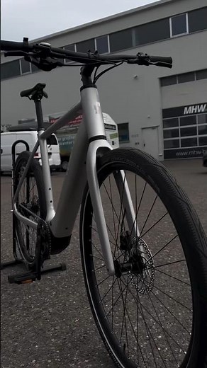 Cube Editor Hybrid SLX 400X sleekgrey n spectral 🩶 #cube #cubeeditor #silver #fahrrad #mhwbike